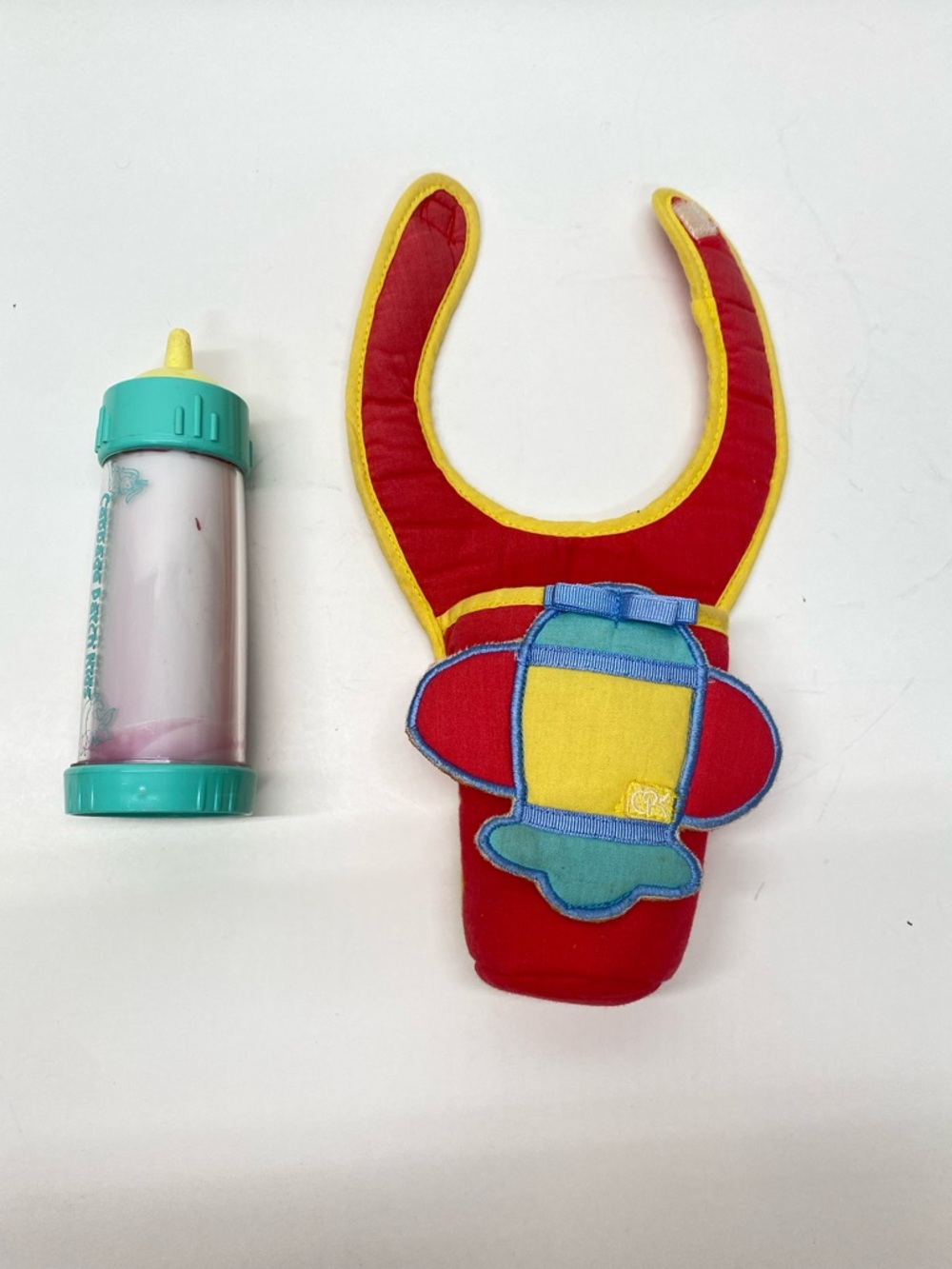 Vintage Cabbage Patch Kids Bottle Holder and Bottle FOr CPK Doll Play Fun